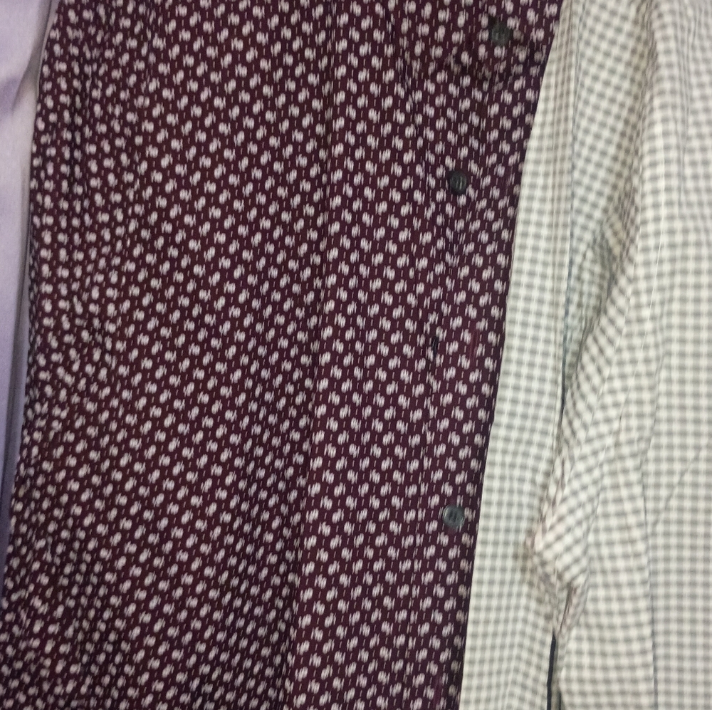 5 Men's Express Dress Shirts